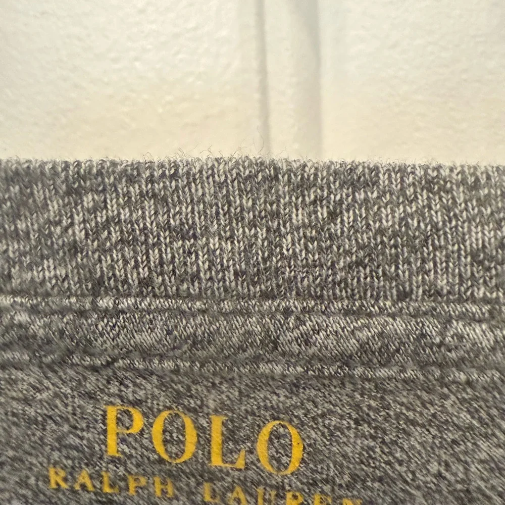 NWT Polo by Ralph Lauren Gray or Blue 100 Percent Cotton Shirt